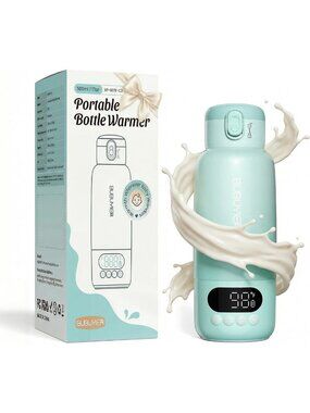 17oz Travel Bottle Warmer - Portable Milk Heater for On-the-Go Baby Feeding